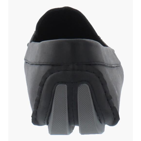 Kenneth Cole Reaction Black Driver Loafer Men's Size 12 Faux Leather Comfort New - Picture 4 of 6